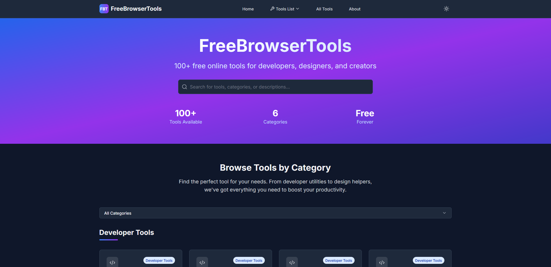 FreeBrowserTools